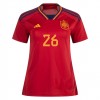 Goedkope Spanje PEDRI 26 Dames Thuisshirt World Cup 2022